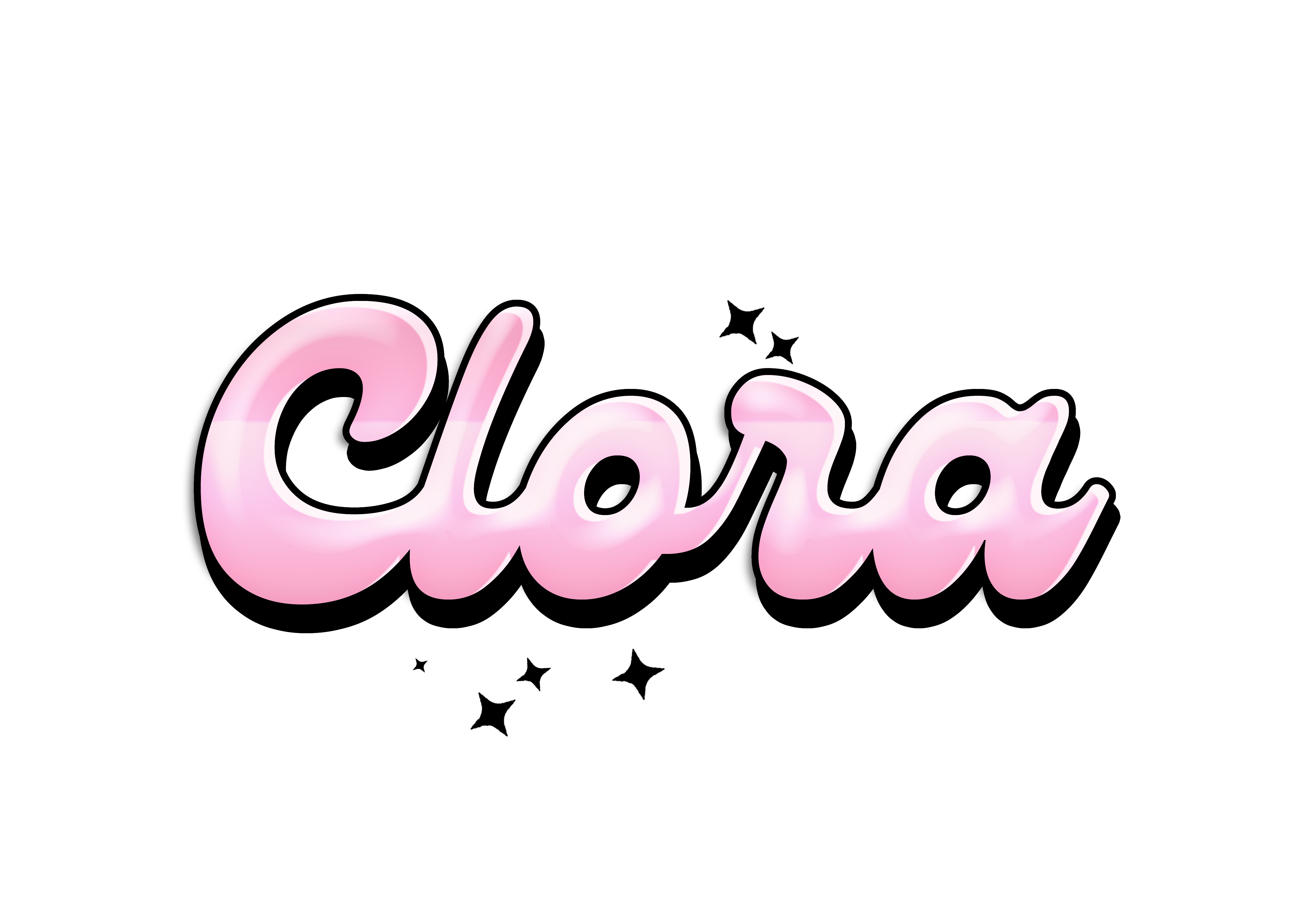 Clora logo featuring a stylized flower representing women's health and wellness