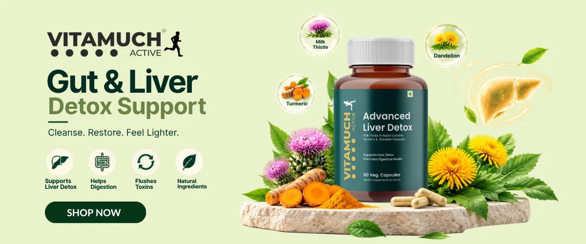 VitaMuch Active gut and liver detox support